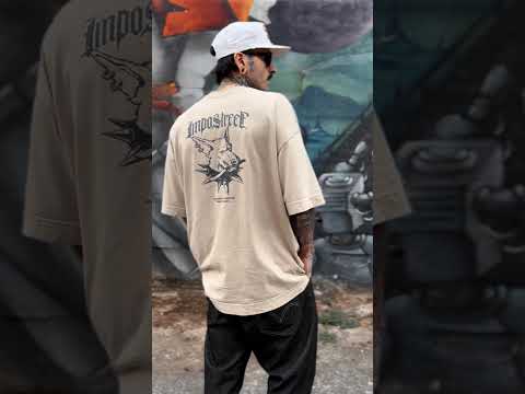 Camiseta Heavy Oversized Dog Knife
